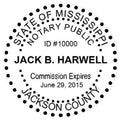 Mississippi Notary Embosser