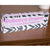 Acrylic Glass Block Name Plate - Zebra Stripes