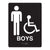 ADA Compliant Boys 2 Sign