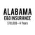 Alabama E&O Insurance ($10,000, 4 years)