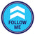 Follow Me Arrow Floor Decal