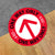 One Way Only Arrow Floor Decal