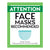 Face Masks Recommended Decal