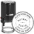 Round Self-Inking Idaho Notary Stamp