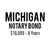 Michigan Notary Bond ($10,000, 6 years)