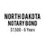 North Dakota Notary Bond ($7,500, 6 years)