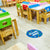 Stand Here Classroom Floor Decal