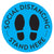 Social Distancing Floor Decal