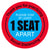 Please Stay 1 Seat Apart Chair Decal