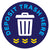 Deposit Trash Here Floor Decal