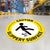 Caution Slippery Surface Floor Decal