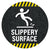 Slippery Surface Floor Decal