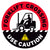 Forklift Crossing Use Caution Floor Decal