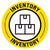 Yellow Inventory Floor Decal