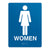 ADA Compliant Women Sign